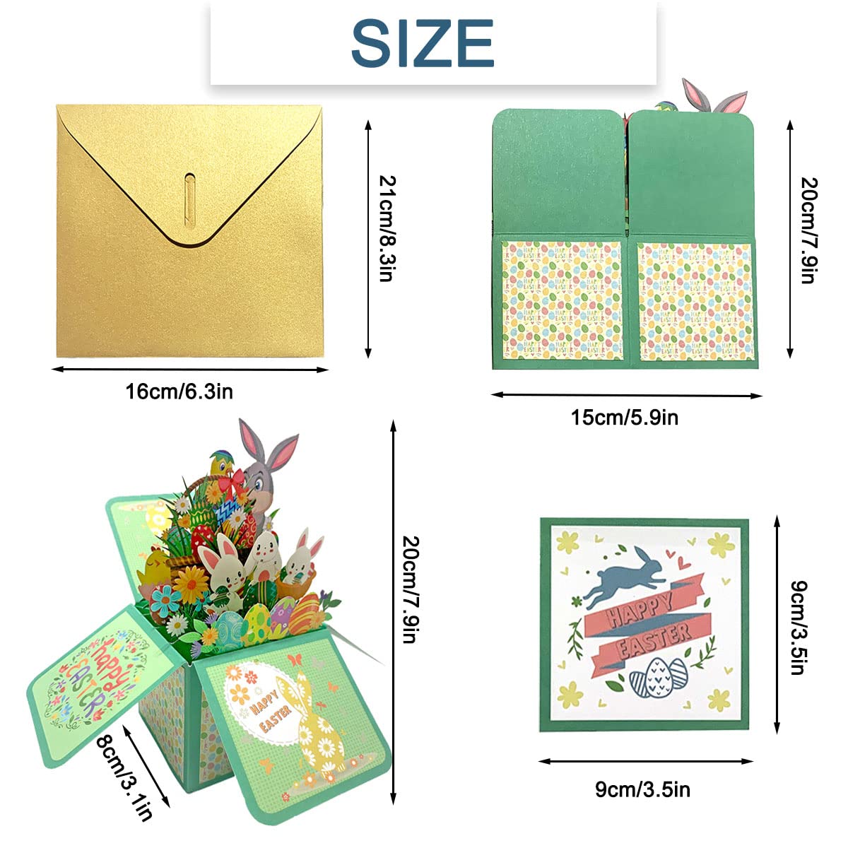 Unconventional Mom: Biglietto di Pasqua pop-up con materiale di recupero