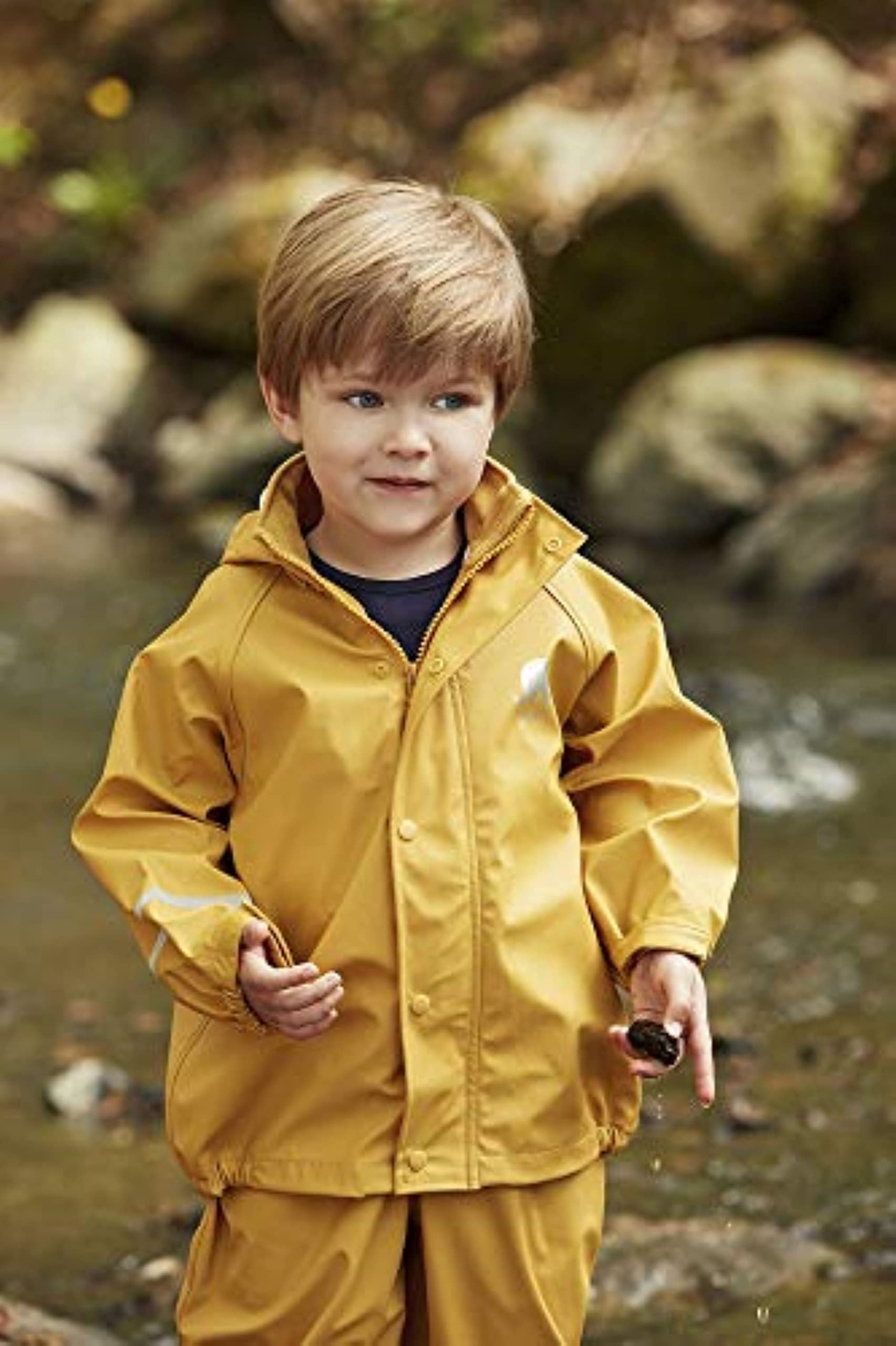 CELAVI Tuta impermeabile unisex in due pezzi, in diversi colori