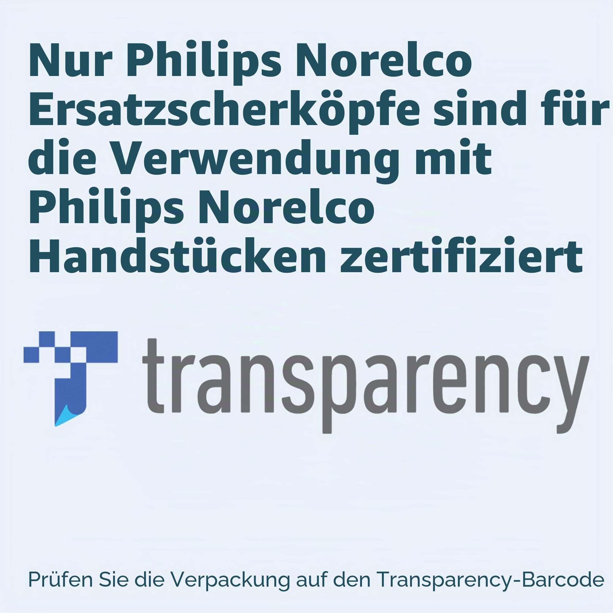 Philips Norelco Original SH60/72 Scherköpfe, kompatibel mit Norelco Rasierer Serie 6000