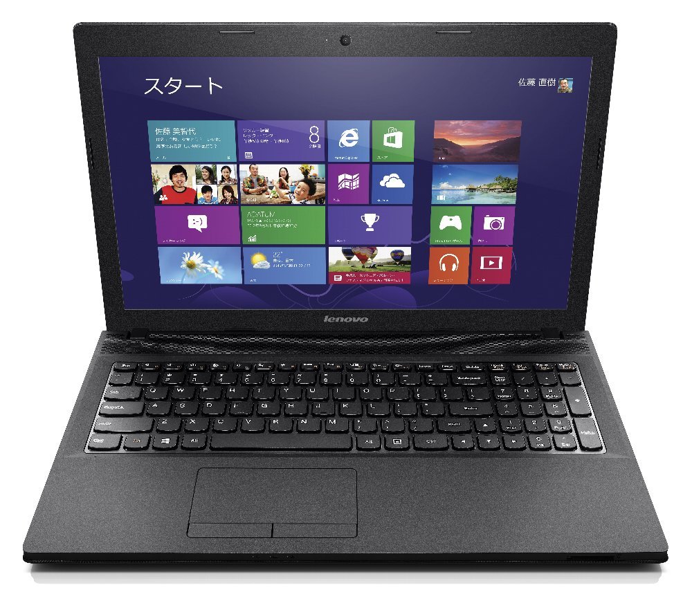 ノートパソコン ☆値下げしました☆【美品】Lenovo G500 Cel1005M 