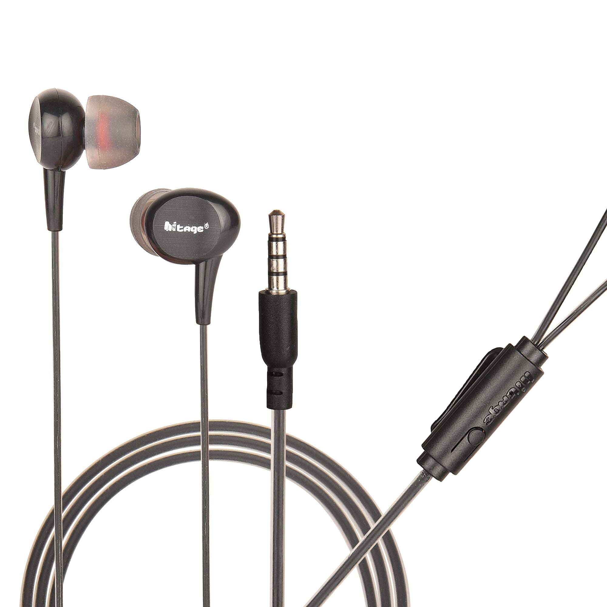 Hitage HiFi Champ Bass Young Blood Earphone Wired Headset with Mic