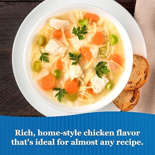 Miniatura 6 de Sweet Sue Caldo de pollo 99% libre de grasa Club Pack 49.5 oz lata (paquete de 1)