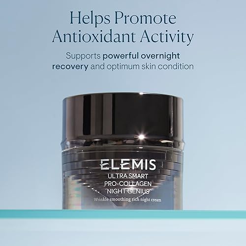 Miniatura 4 de ELEMIS ULTRA SMART Pro-Collagen Night Genius Powerful Anti-Wrinkle Rich Recovery Cream Replenishes, Rejuvenates, and Firms Skin Overnight