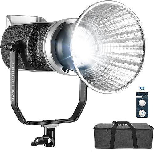 GVM - Luz de video LED de 300 W, CRI 97+ 5600k, 91500