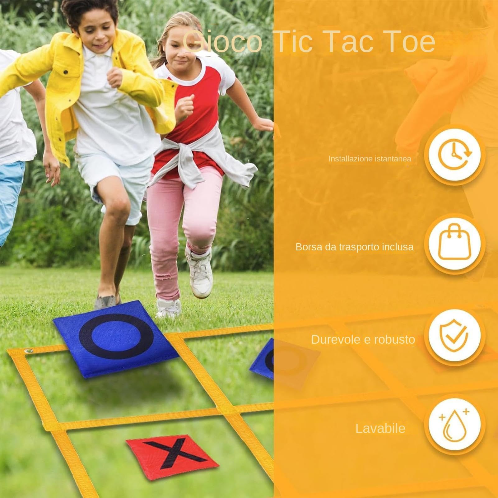 Outdoor Wurfspiel mit Säckchen Unterhaltsamer interaktiver Wurfspaß für den | Outdoor-Wurfspiel-Set für Camping, Familienaktivitäten, Garten, Picknick,