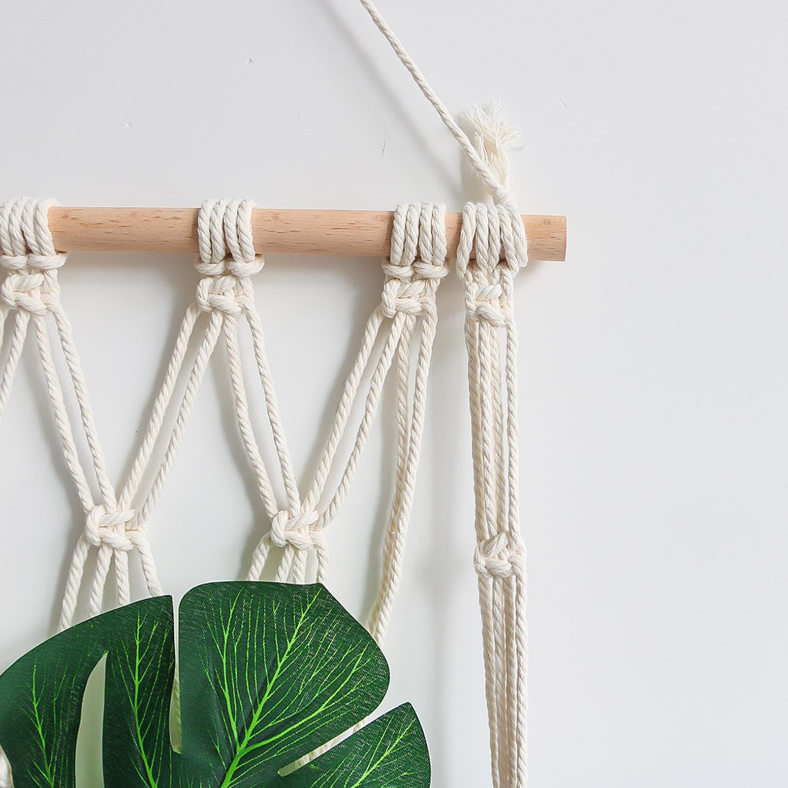 Macramé Hangmat Speelgoednet voor Meisjeskamer - Knuffel Opslag