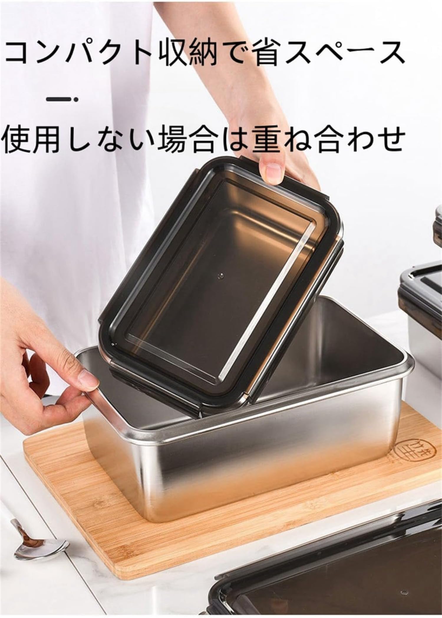 Amazon｜保存容器 ステンレス 冷凍保存容器 食品保存容器 再利用可能