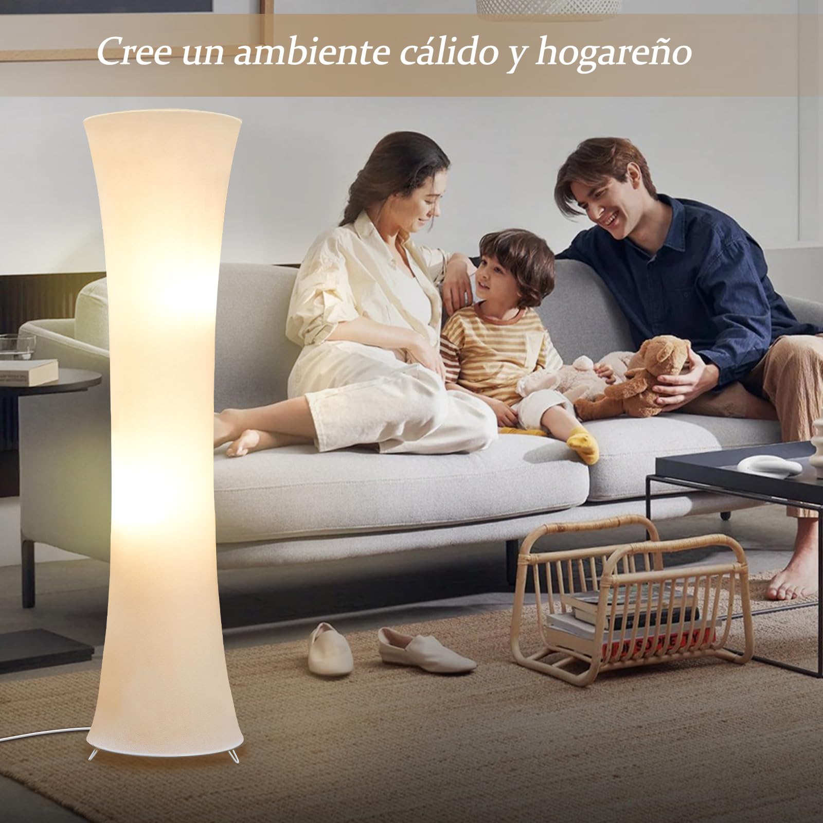 GyroVu Lámpara de Pie de 46" para Sala de Estar