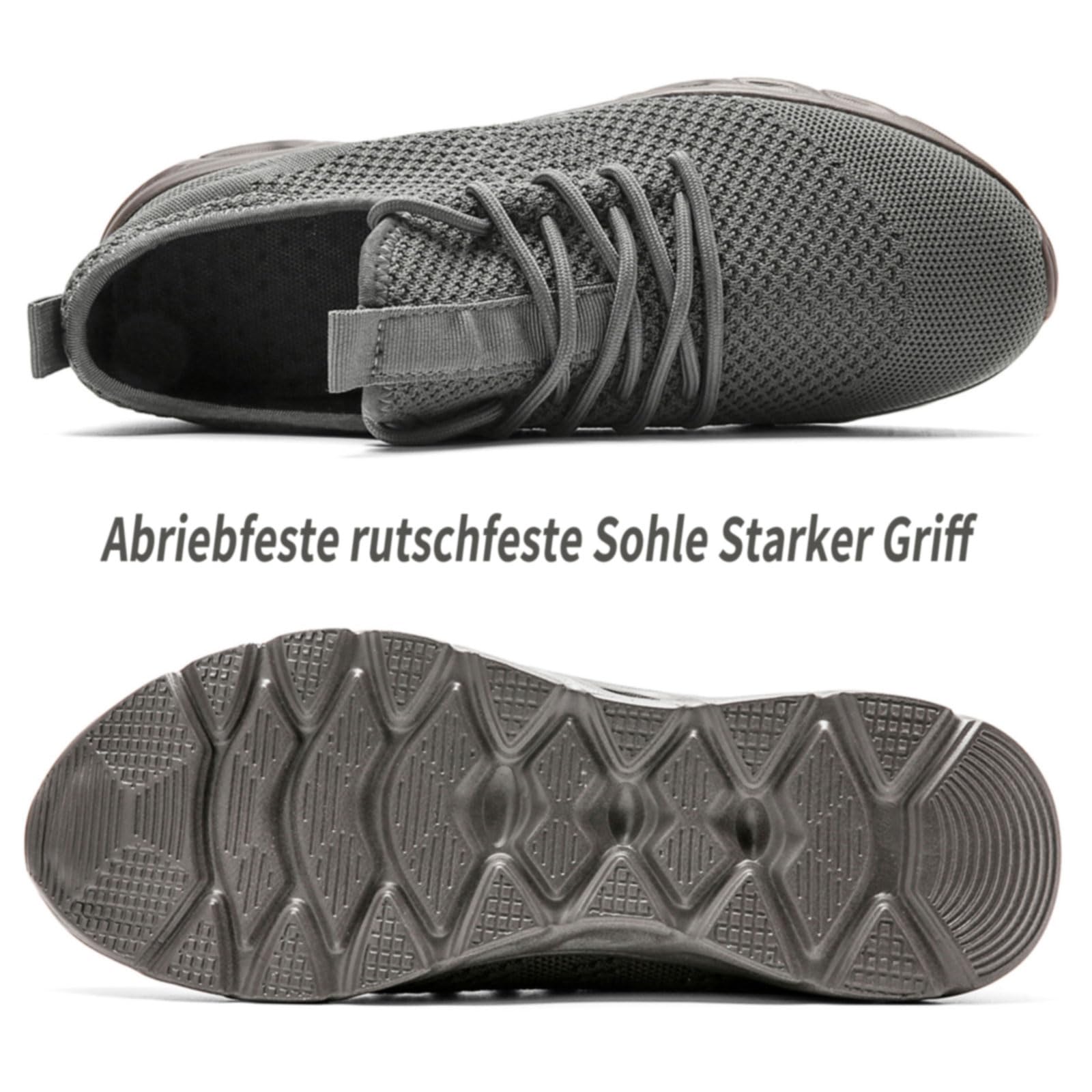 Zapatillas de correr para hombre, zapatillas de deporte, informales, zapatillas de deporte, traillauf Fitness para exterior, correr, gimnasio, tenis, caminar, moda