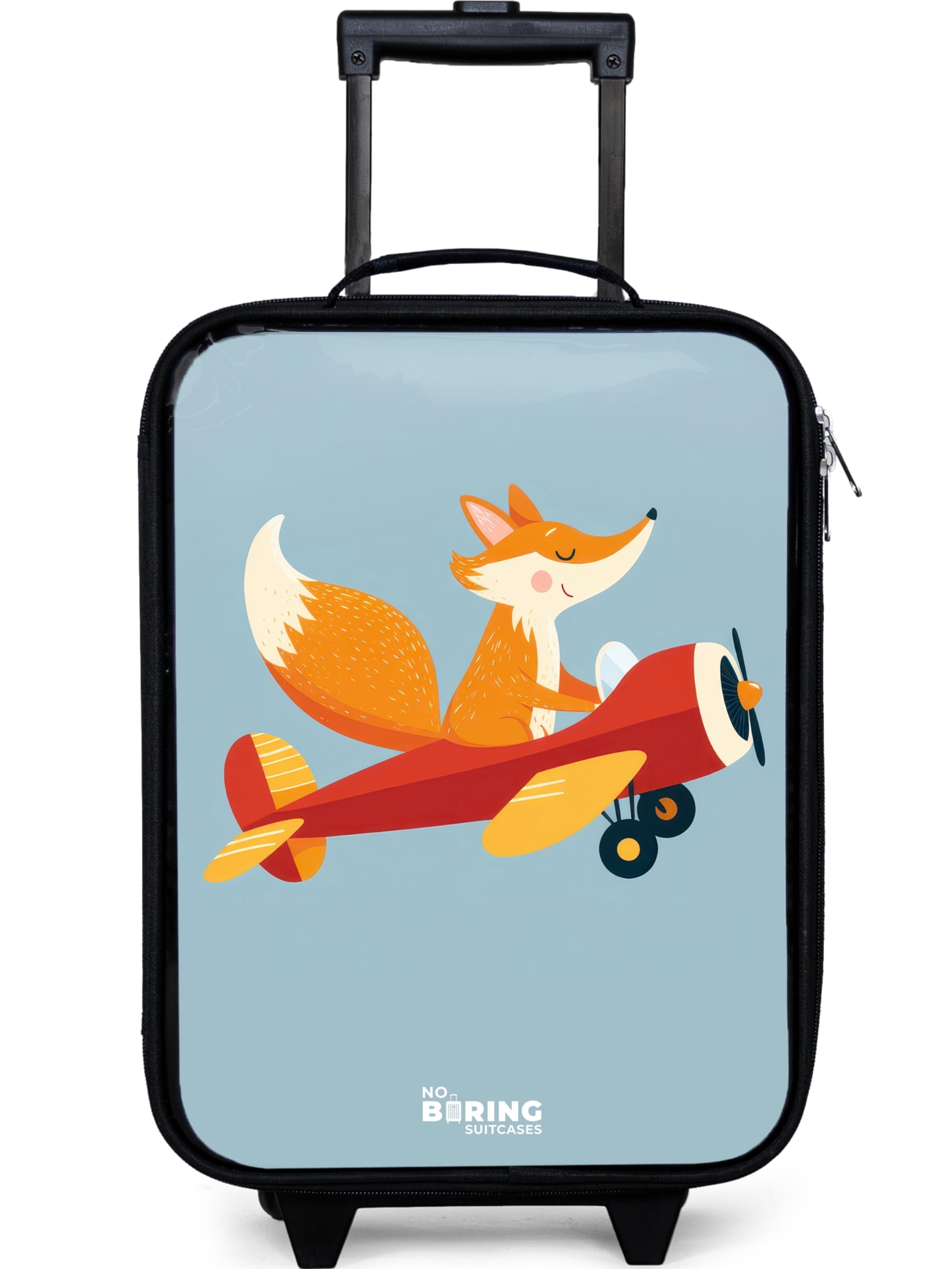 NoBoringSuitcases© Valise Enfant Ultra Légère Bagages À roulettes LED pour