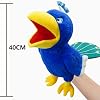 Bird Hand Puppets for Kids Toddlers Including Parrots Peacocks etc. with Moving Open Mouths Perfect for Storytelling Birthday Gifts
