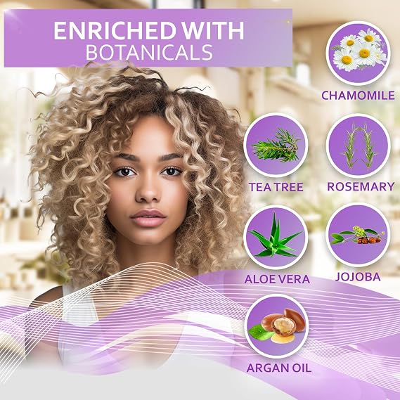 BELLISSO Purple Shampoo and Purple Hair Mask