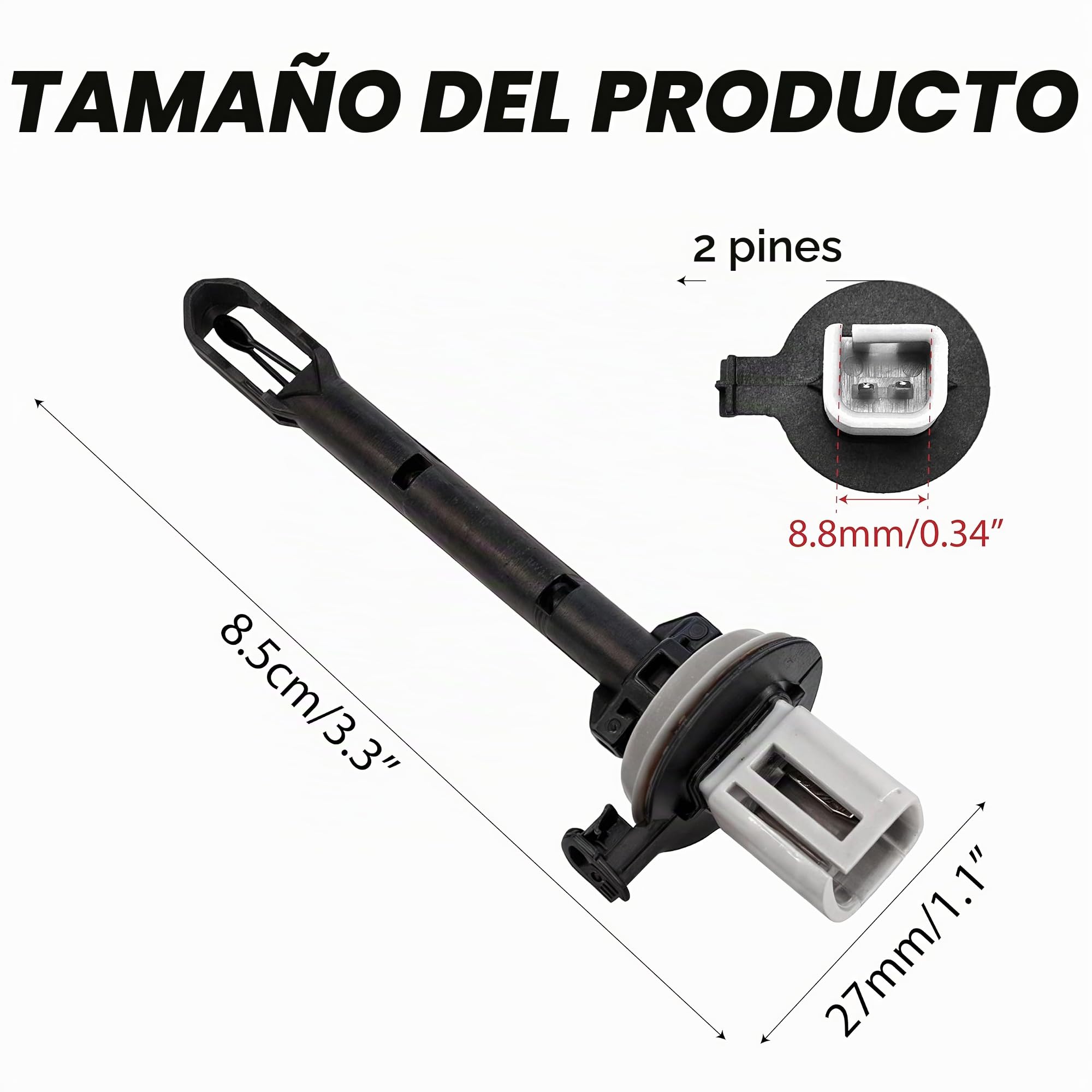 Amazon.com: Sensor de temperatura del evaporador de automóvil con
