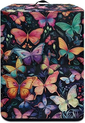 Miniatura 10 de Cubierta de freidora de aire de girasol, accesorios de cocina, cubierta de procesador de alimentos negra a prueba de polvo, cubierta universal para