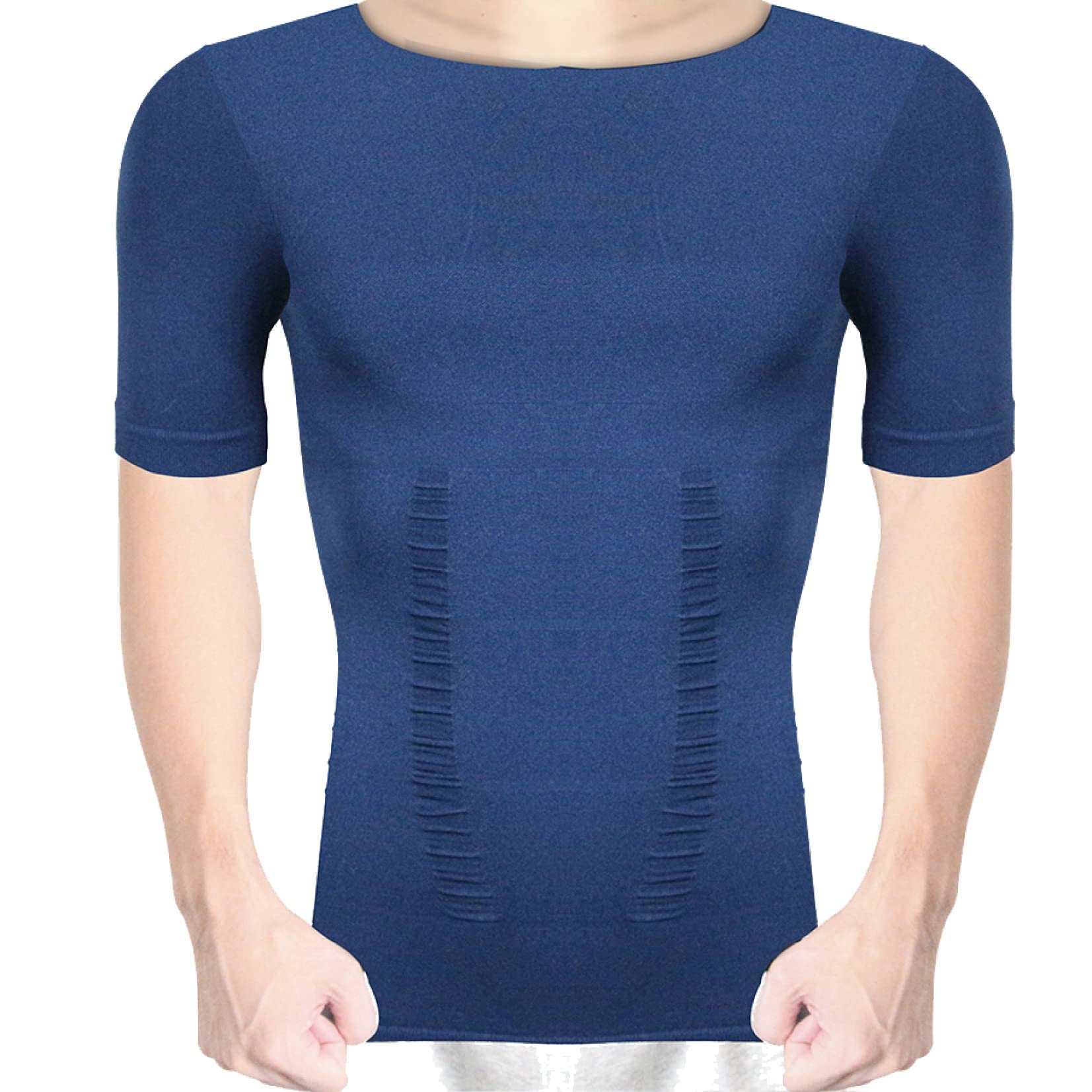 Camisas de Control de Barriga para Gimnasio con Efecto Adelgazante y Moldeador 8