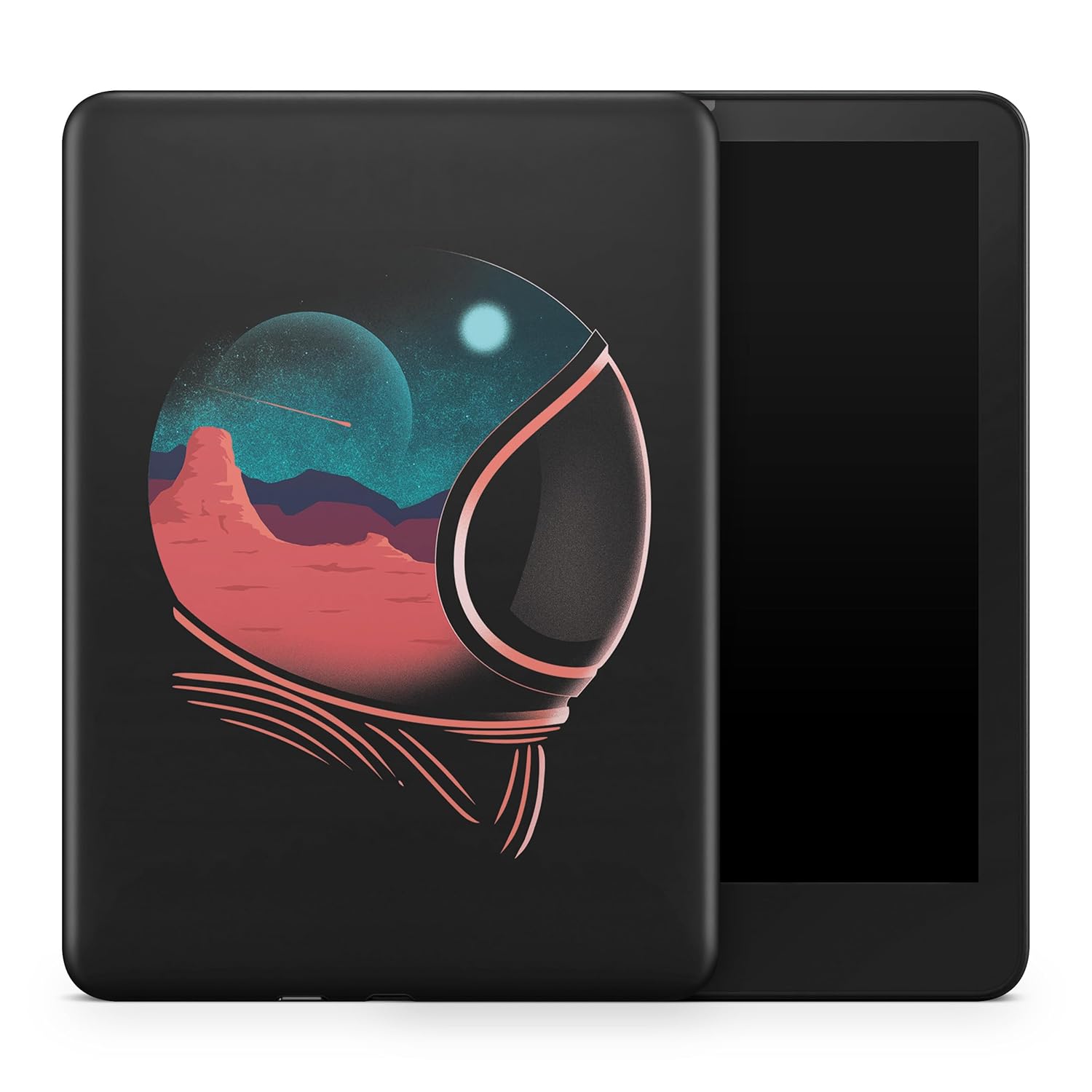 Glossy Glitter Tablet Skin Compatible with Amazon Kindle Colorsoft (2024) - Oddballs - Premium 3M Vinyl Protective Wrap Decal Cover - Easy to Apply | Crafted in The USA by MightySkins
