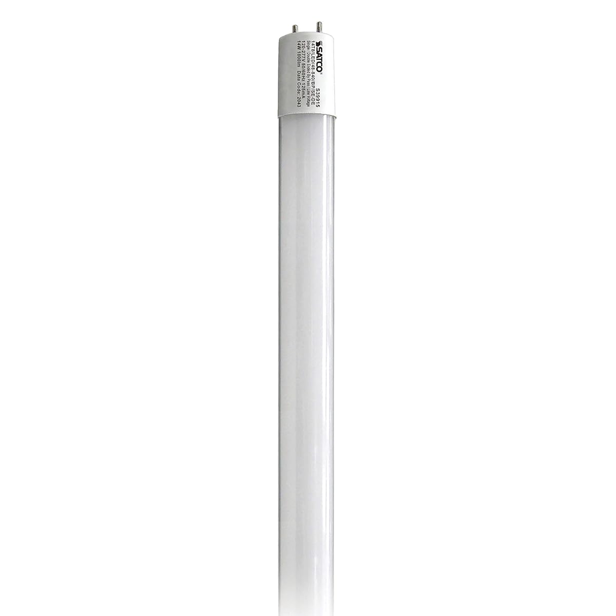 Satco (25 Pack Tube Lighting, Part Number S39915;14 Watt T8 LED; 4Ft; 4000K;