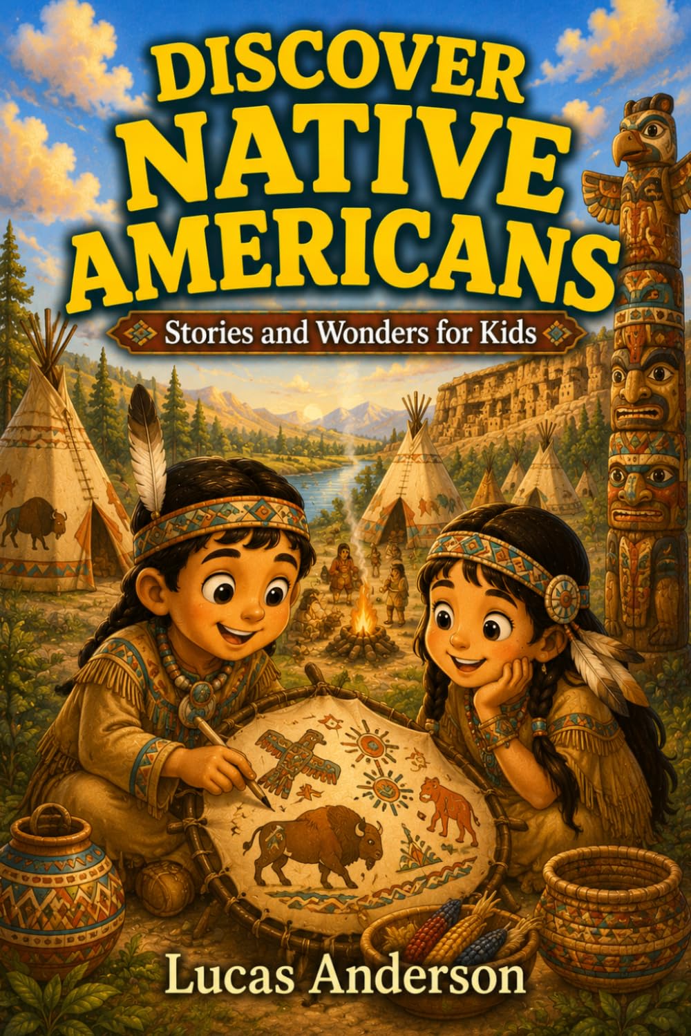 Discover Native Americans: Stories and Wonders for Kids: 25 Short Illustrated Tales for Ages 5-9 (Discover Ancient Worlds)