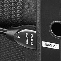 Vista 4 de AudioQuest Pearl 48 0.75m 8K-10K 48Gbps Cable HDMI (2.5ft)