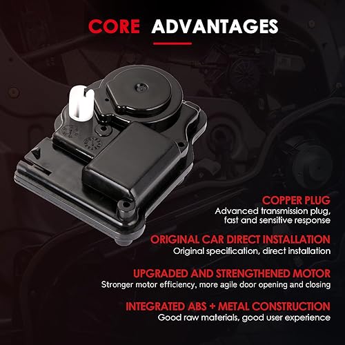 Miniatura 2 de CCIYU Actuador de cerradura de puerta para puerta elevadora compatible con Jeep Grand Cherokee 2008-2013, para Chrysler Town and Country 2008-2016,