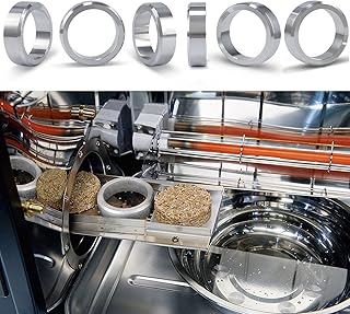 Bisquette Savers for Bradley Smoker Upgrade Version Aluminum Wood Spacer Pucks BBQ (Pack of 6) Bradley Smoker Bisquettes