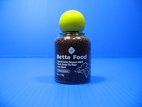 Betta Food - Huevo Guppy de pescado de hada, camarones acuáticos, 0.35oz