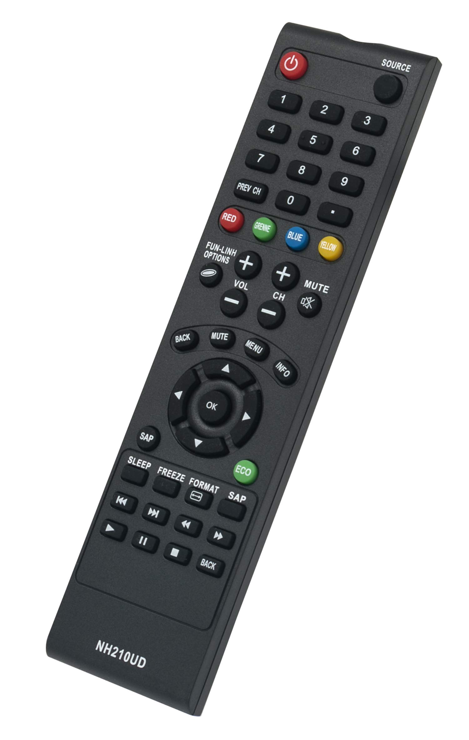 NH210UD 交換用リモコン 対応機種: Sylvania LCD TV LC190SS2 LC220SS2 LC260SS2 LC320SS2 LC401SS2 Amazon.com: NH210UD Replaced Remote fit for Sylvania TV LC190SS2