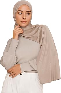 VOILE CHIC Premium Jersey Hijab Scarf For Women - Islamic Head Scarf Wrap Hijabs