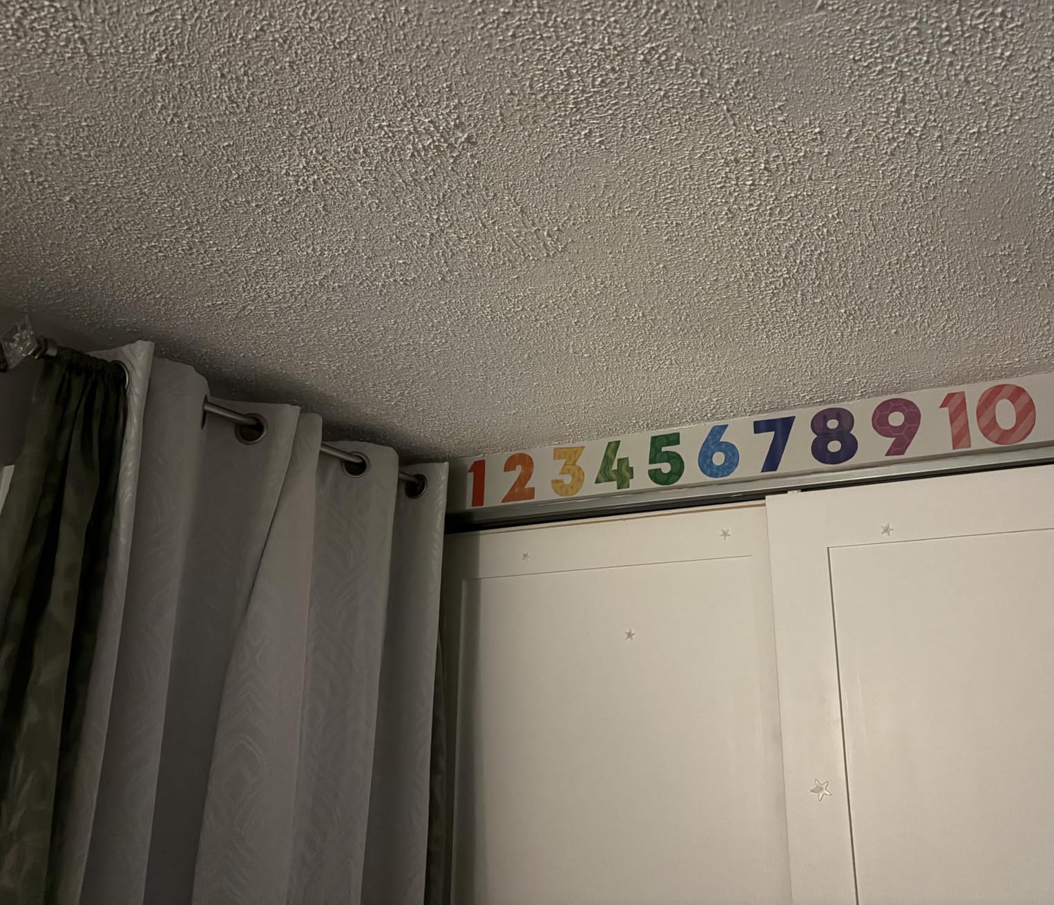 DECOWALL DS9-4003 Uppercase Alphabet Letter Numbers Kids Wall Stickers ...