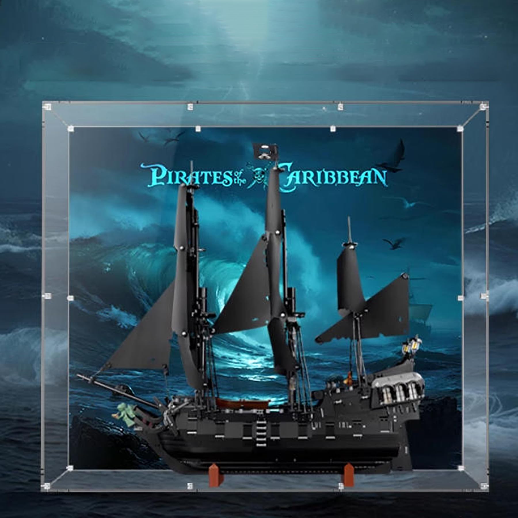 Amazon.com: Acrylic Display Case for Lego 10365 Black Pearl Pirate