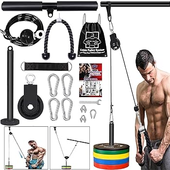 Amazon | プーリーケーブルマシン LAT ラットプルダウン