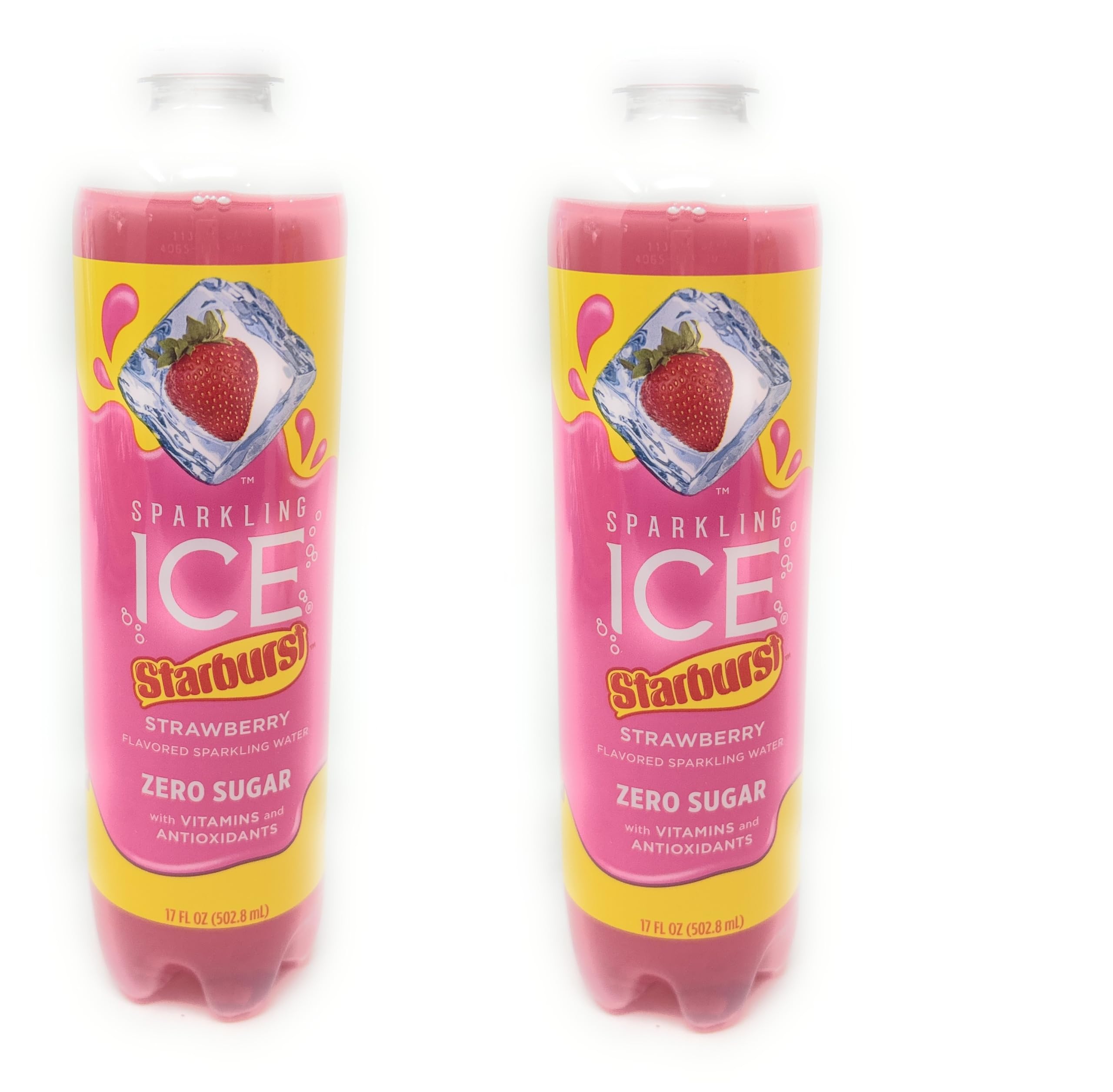 Sparkling ICETalking Rain Starburst Strawberry 17oz
