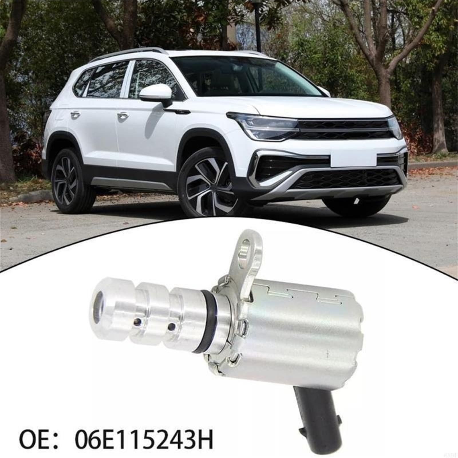 Valvola solenoide auto Adatto per applicazioni automobilistiche 06E115243H Elettrovalvole di ricambio per albero a camme