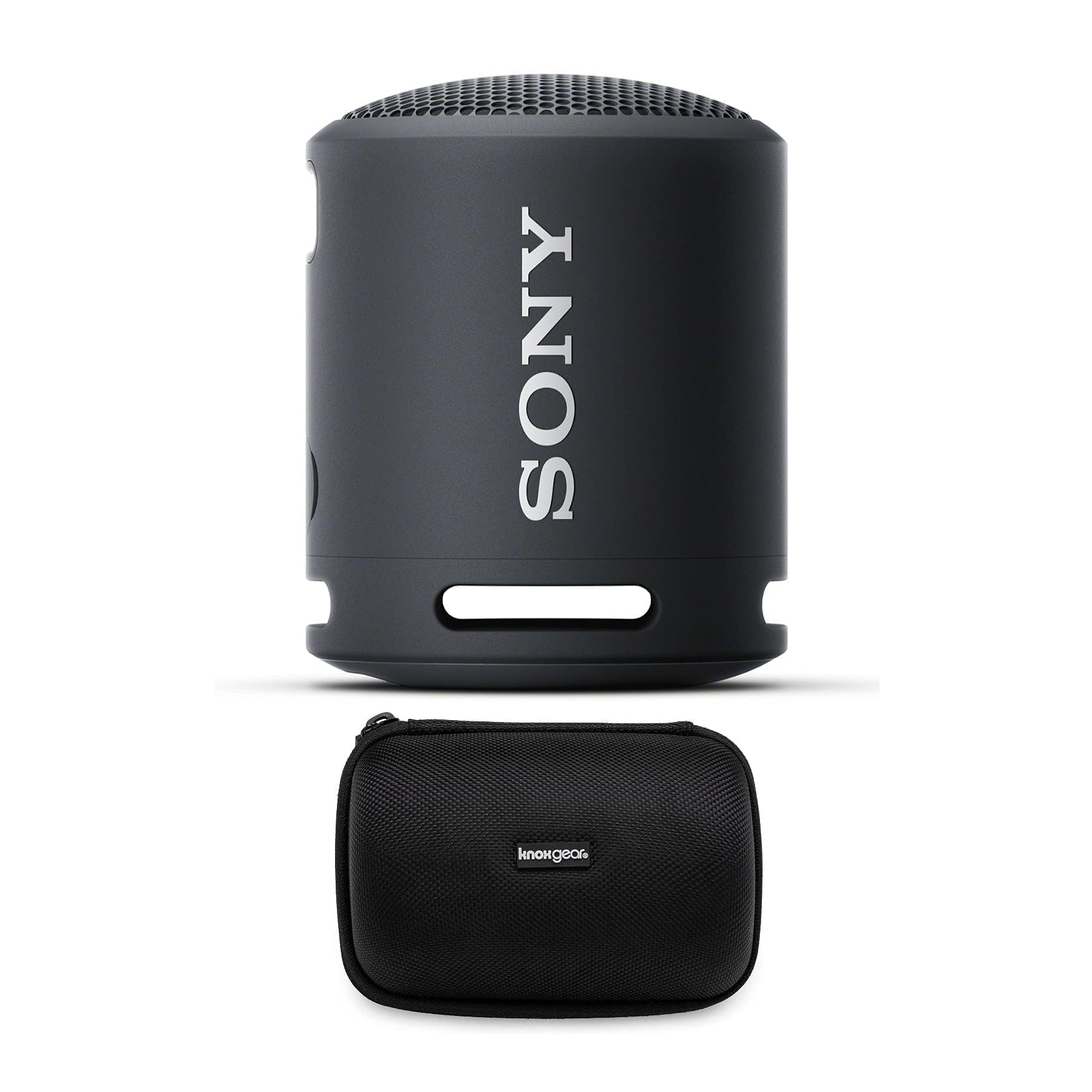 Sony XB13 Extra BASS Portable IP67 Waterproof/Dustproof Wireless Speaker with Knox Gear Hard Shell Case Bundle (Black, 2 Items) | Passive Radiator, IP67 Waterproof and Dustproof, ~16-Hr Battery, USB-C, Knox Hard Shell Case-picture-10