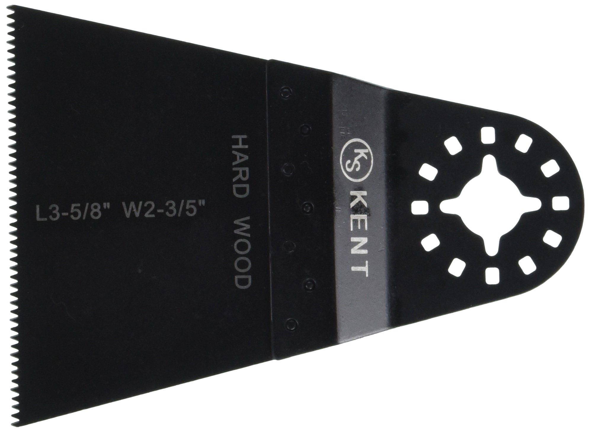 KENT 10pcs Set, 2-5/8" Wide, Oscillating End-Cut Blade, For Hard Wood, Fits Fein Multimaster, FMM250Q, Bosch, Chicago, Secco, Milwaukee