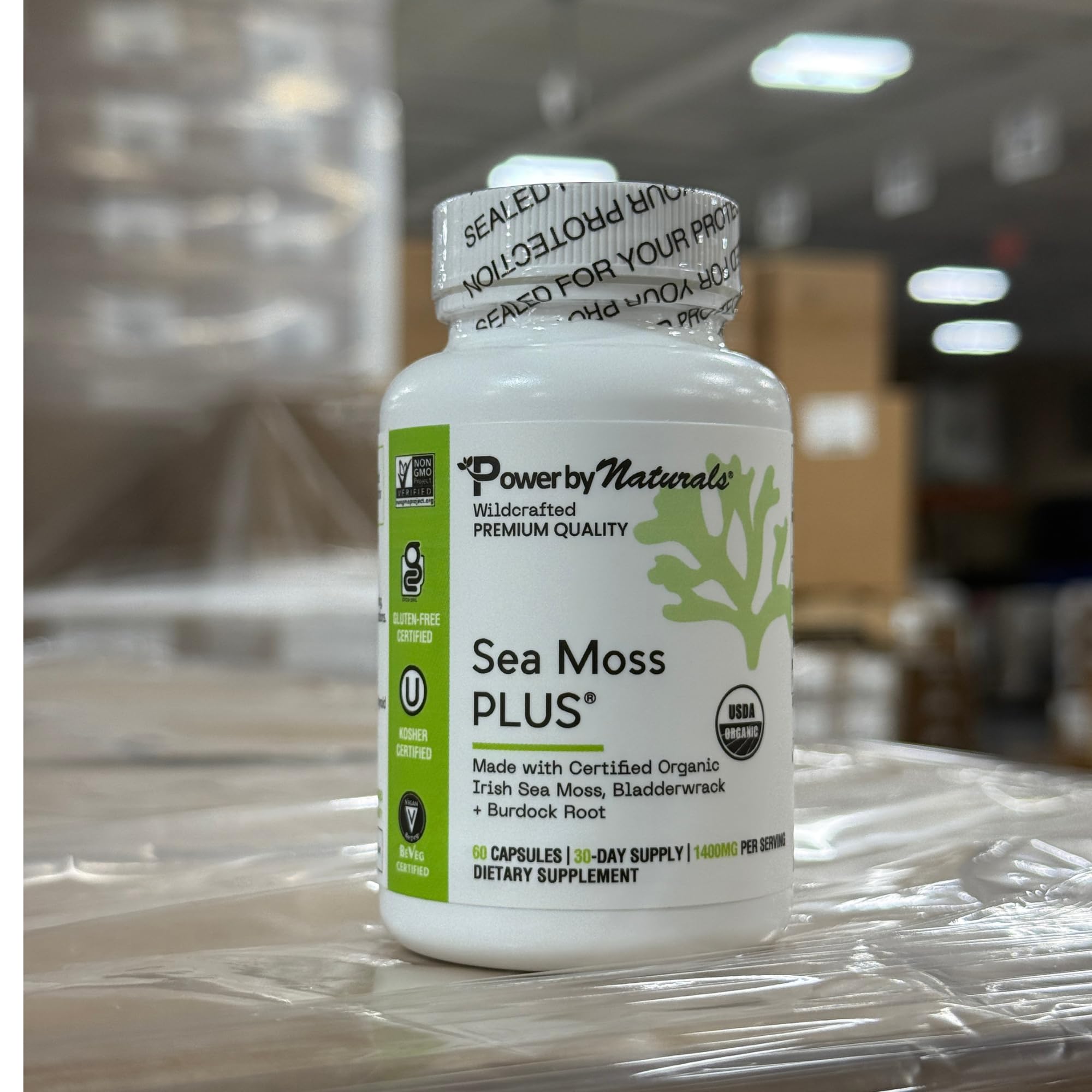 Power By Naturals Sea Moss Plus - USDA Organic Irish Sea Moss Capsules — Amazon image 8