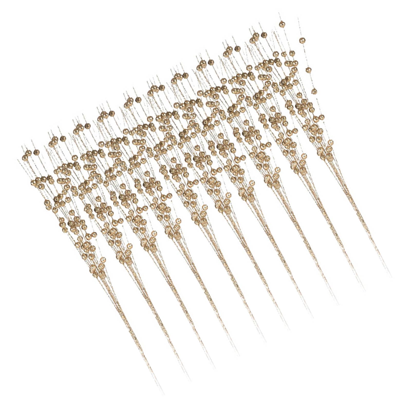Elnwnnkc Of 10 Artificial Plant Sticks for Holiday Party and Wedding Decoration Christmas Tree Branches Holiday Vase Fillers Ornament