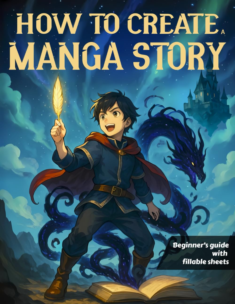 How to Create a Manga Story - 1 Beginner's Guide + Fillable Sheets: The Step-by-Step Beginner's Guide You Need to Craft Your Own Manga Like a Pro!