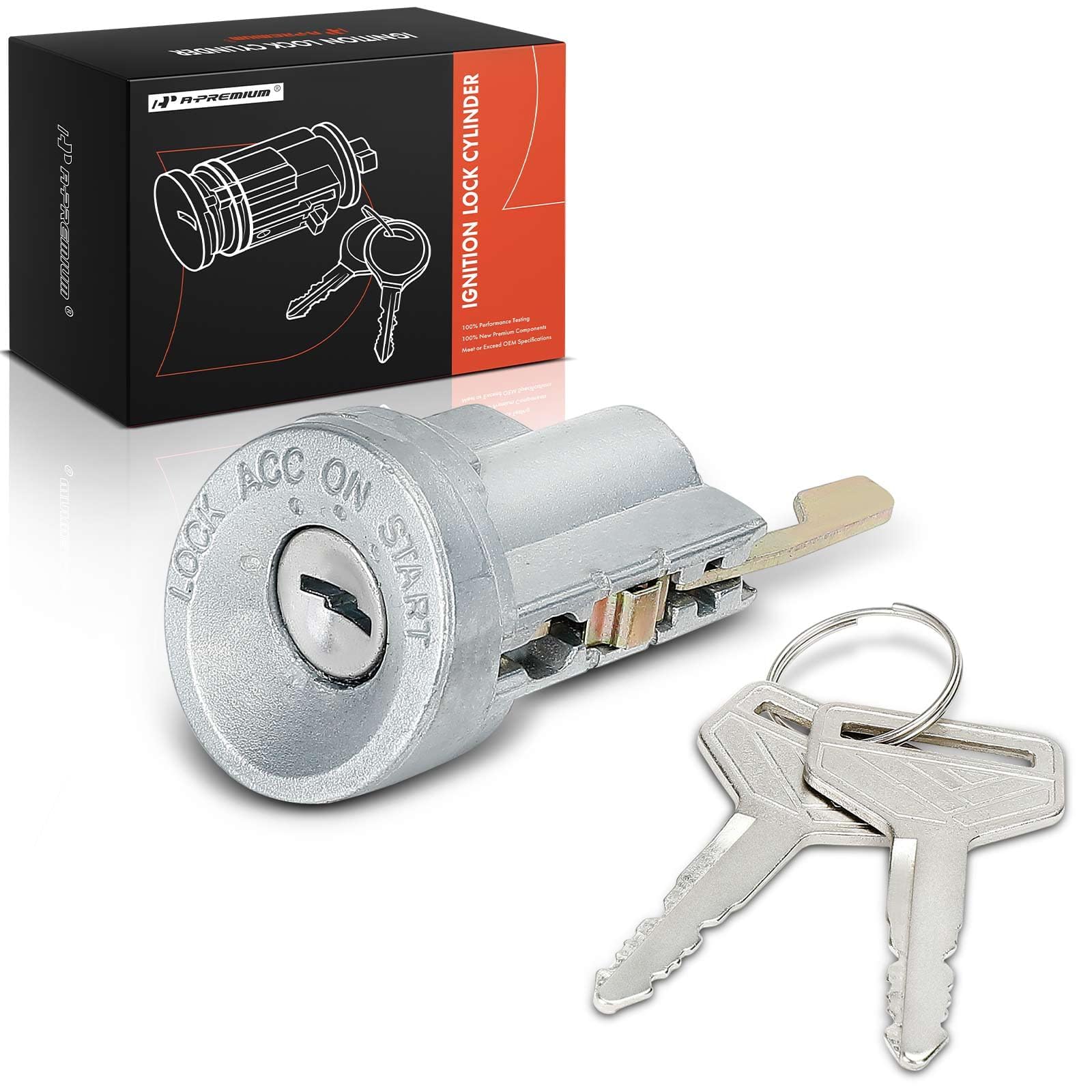Amazon.com: A-Premium Ignition Lock Cylinder with 2 keys
