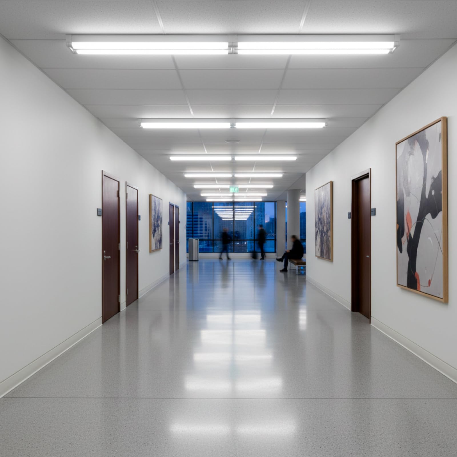 4 Tubi LED 24W 150cm T8 G13 SMD con Starter 3000 Lumen Garanzia 3 Anni - Luce Naturale 4000K - Alta Luminosità 125 lm/W - Sostituzione Neon per Soffitto Garage e Negozio in Materiale Nano Plastic