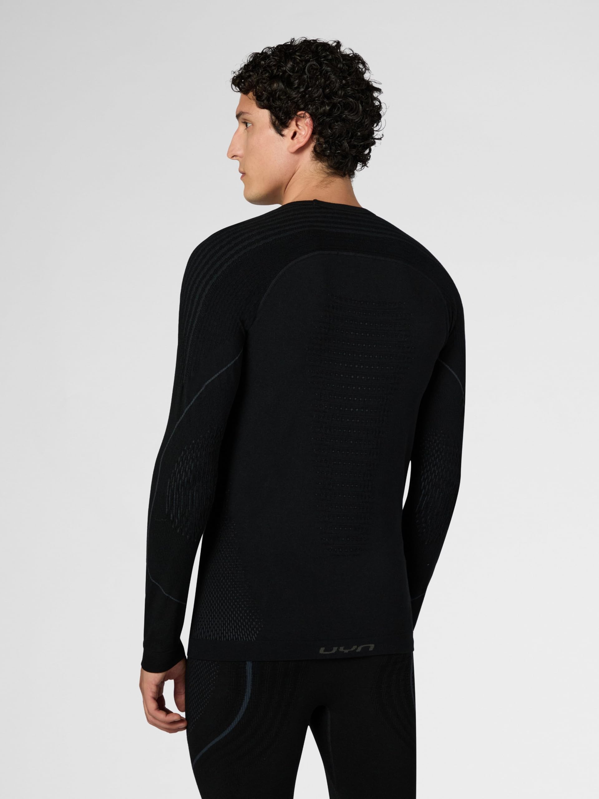 UYN Koszulka Henley Mężczyźni Maglia Termica Evolutyon Biotech