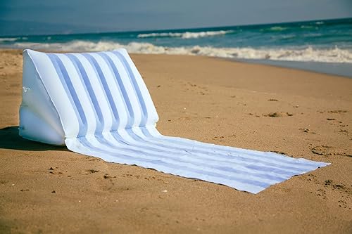 Miniatura 2 de BeachBack Tumbona inflable, sofá de aire portátil para playa y campamento con soporte de espalda ajustable, tumbona de playa apta para viajes, fácil