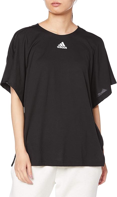 Amazon アディダス 半袖 Tシャツ エアロレディ スクエアカット 半袖tシャツ Ijm19 レディース アクティブシャツ Tシャツ 通販