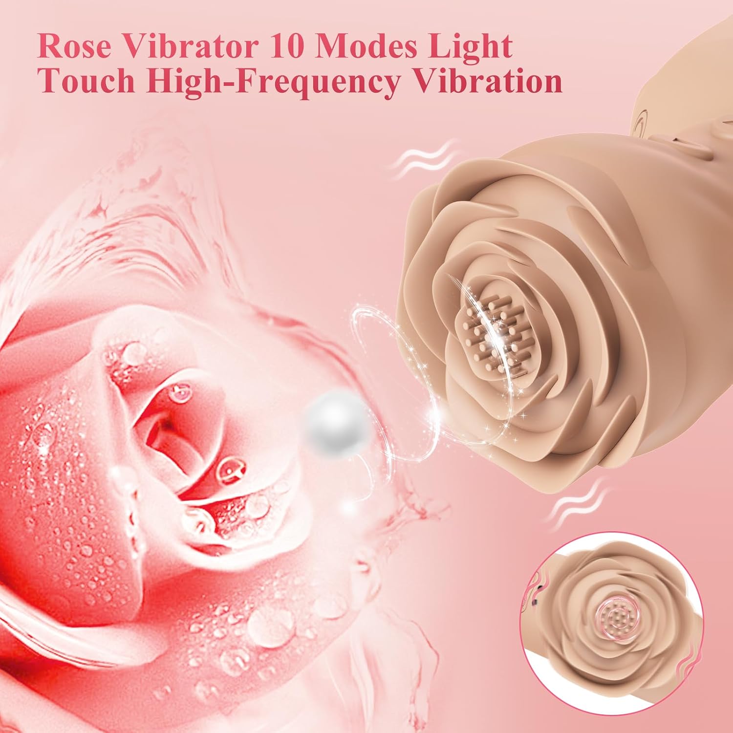 Double Dildo Lesbian Sex Toys 3 in 1 Realistic Dildo for 10 Vibrating Modes, Adult Sex Toy for Stimulation with G Spot Anal Prostate Strapless Realistic Silicone Massager for Men Women Games