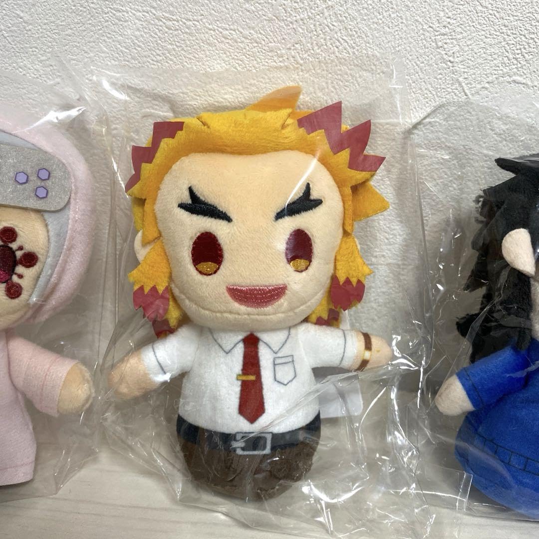 鬼滅の刃　ぽてっとますこっと　キメツ学園 鬼滅の刃 ぽてっとますこっと ぬいぐるみ キメツ学園 無限列車