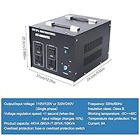 Vista 9 de Transformador Convertidor de Voltaje de 10000W Paso Arriba/Abajo 110V/220V Convertidor de Voltaje USB Transformador Convertidor de Potencia