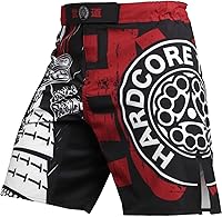 Vista 105 de Hardcore Training Pantalones cortos de lucha para hombre Boxeo MMA Combat BJJ Grappling Fitness Muay Thai Kickboxing No Gi