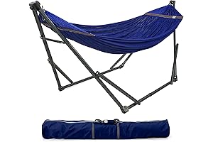 Tranquillo Universal Collapsible Hammock Stand: Ultimate Relaxation for Two