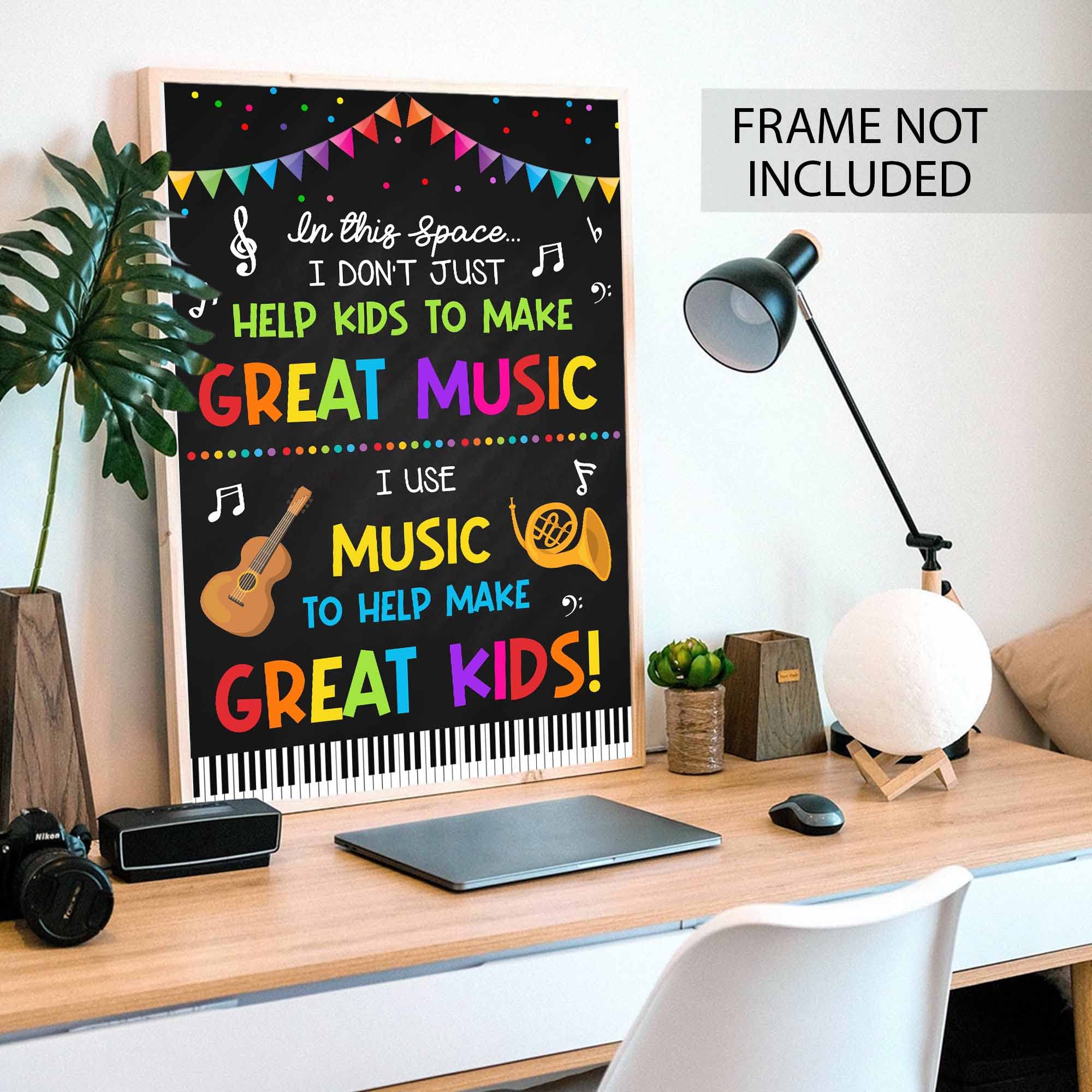 Wisdom Learning Poster Pack Jinniee Music Classroom Rules Poster Music ...
