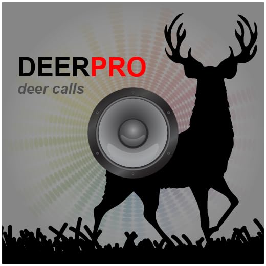 Whitetail Deer Calls & Deer Sounds App for Deer Hunting & Big Game Hunting - (ad free) with Buck Grunt & Doe Bleat - BLUETOOTH COMPATIBLE